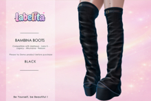 [LABELITA] Bambina Boots Black