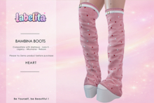 [LABELITA] Bambina Boots Heart