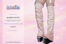 [LABELITA] Bambina Boots Peach