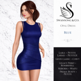[S&C] Opal Dress - Blue  