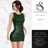 [S&C] Opal Dress - Green 