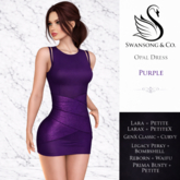 [S&C] Opal Dress - Purple  