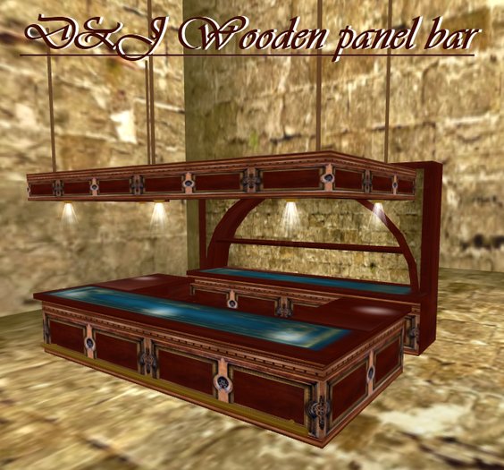 D&J wooden bar (boxed)