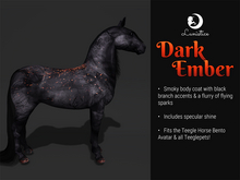 Lunistice: Dark Ember - Teegle Body Coat & Hooves
