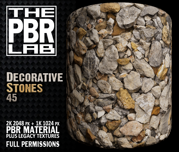 The PBR Lab - Decorative Stones 45