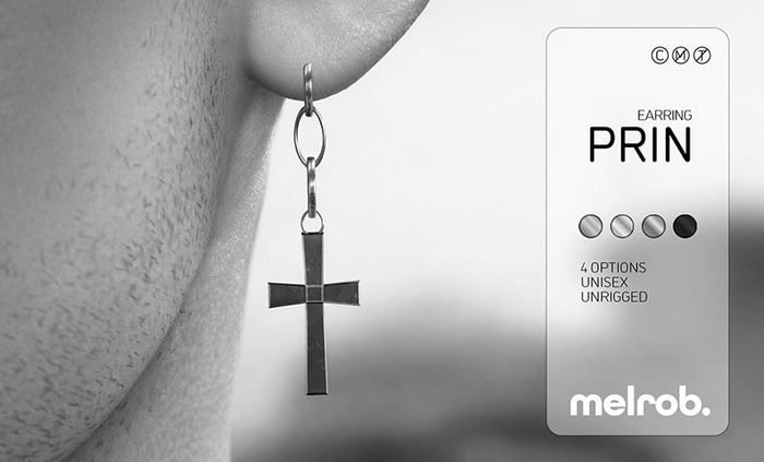 5 MINUTES DEMO* melrob. earring PRIN