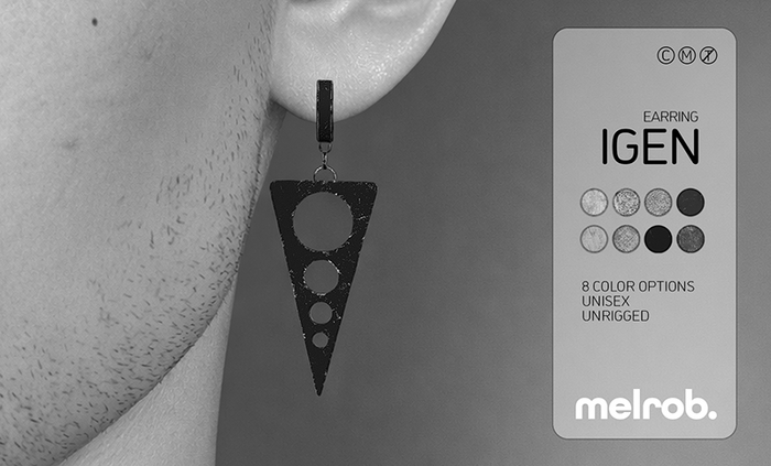 5 MINUTE DEMO* melrob. earring IGEN