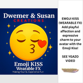 Emoji FX  FACE KISS (Wearable)