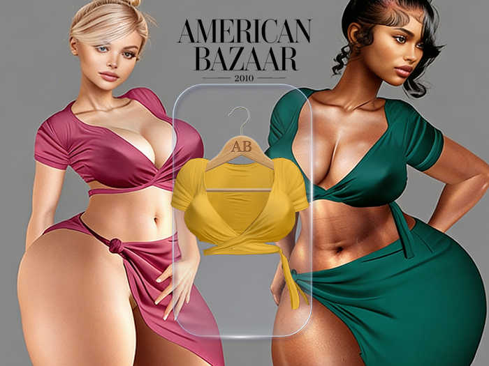 (AMERICAN BAZAAR) Shely Top Soleil