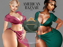 (AMERICAN BAZAAR) Shely Top Sauge