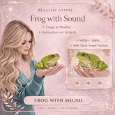 Bellios Store - Frog with sound
