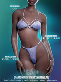 Diamond Rhythm Swimwear by LAP (Fullpack)