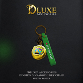 *DLUXE* DINKIE'S DINKAGOCHI KEY CHAIN* yellow