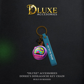 *DLUXE* DINKIE'S DINKAGOCHI KEY CHAIN* pink