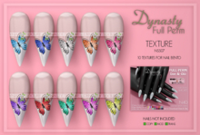 Dynasty - TEXTURES Nails BENTO N42 - NSS07
