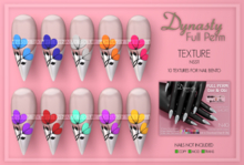 Dynasty - TEXTURES Nails BENTO N42 - NSS11