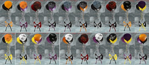 Halloween Balloon Trio - FATPACK 23 Designs