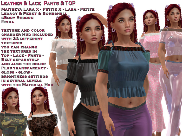 Leather Pants & TOP (ADD)