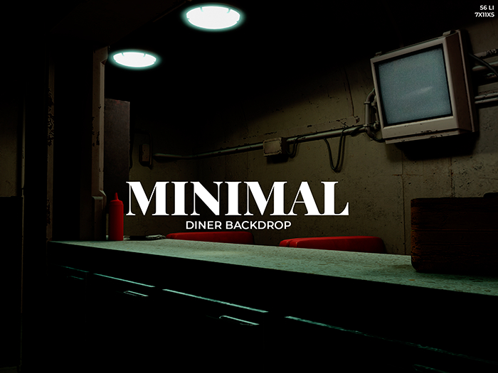 MINIMAL - Diner Backdrop