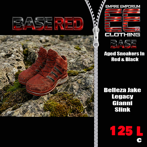 EE -  Base Sneaker Red -  Wear Me