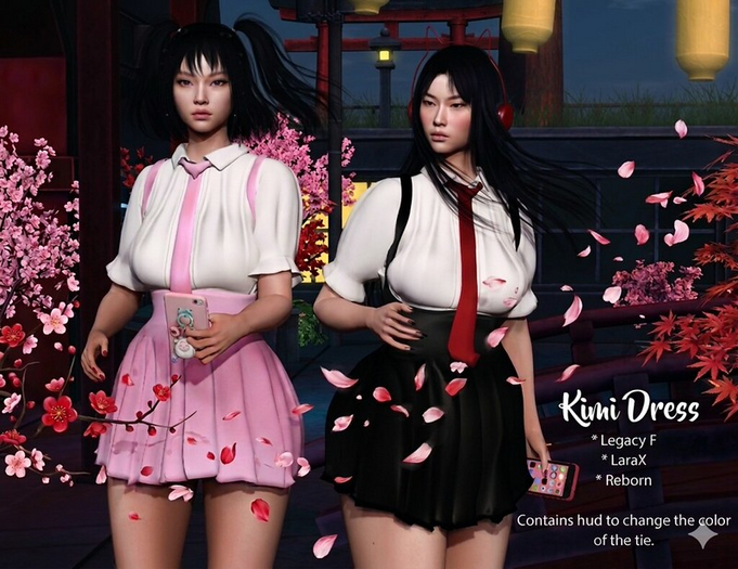 ZOLP - Kimi Dress - [LaraX/ Legacy/ Reborn] FATPACK