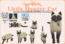 Aardvark : Little Hunter Cat - Siamese