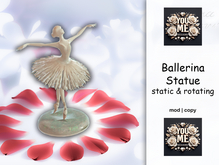 [You&Me Designs} Ballerina statue add