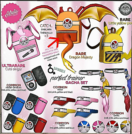 Astralia - The perfect trainer - Little yellow power RARE
