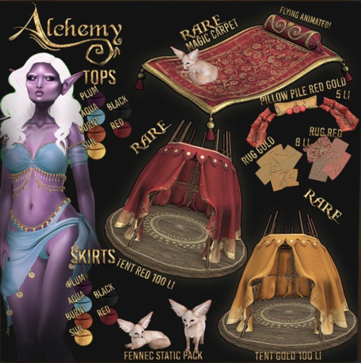 Alchemy - Desert - Magic Carpet RARE LOOTBOX