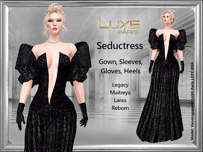 LUXE Paris SEDUCTRESS Womens Ensemble