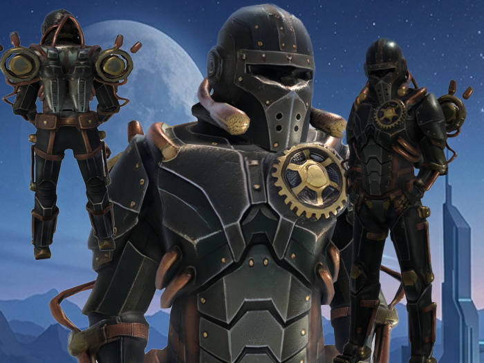 Steampunk armor 