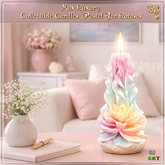 Max Luxury - Collectible Candles 'Pastel Zen Lotuses'