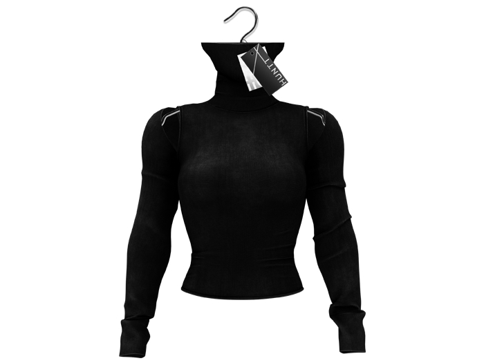 [HUNTT] :: Introvert Turtleneck - Noir