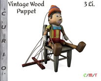 Vintage Wood Puppet