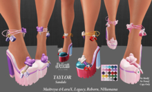 Delicatt Couture - TAYLOR SANDALS - APRIL 07♥2026♥