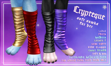 Crypteque - Soft Sawks Fur Her {Feety Metallic Pack}