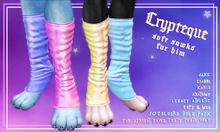 Crypteque - Soft Sawks Fur Him {Feety Holo Pack}
