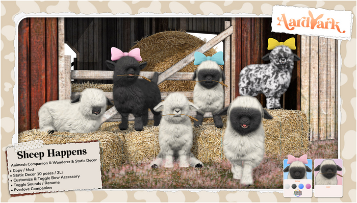 Aardvark : Sheep Happens  - FATPACK 