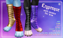Crypteque - Soft Sawks Fur Him {Feety Metallic Pack}