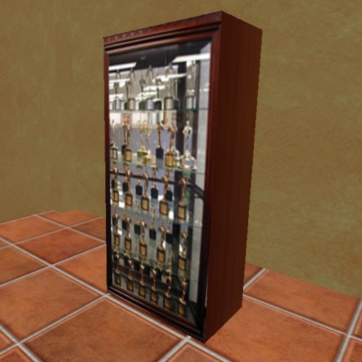 Trophy Display Case  (1 prim)