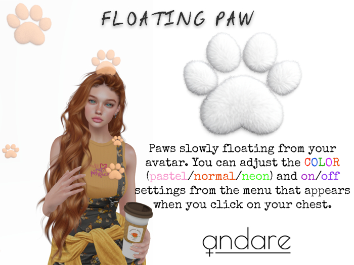 Andare - Floating Paw PACK