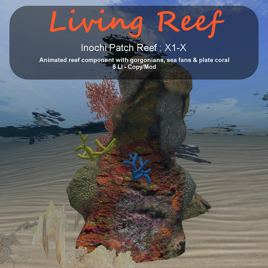 Patch Ree Second Life Marketplace - Inochi Reef - Patch Reef X1-X