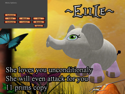 Pet elephant Ellie By BOn BOn @ Ruca Tease
