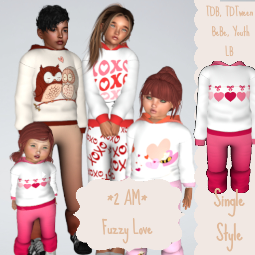 *2 AM* Fuzzy Love Style 2
