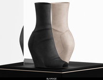 Blamage - Azealia Open Toe Wedge Boots - FATPACK