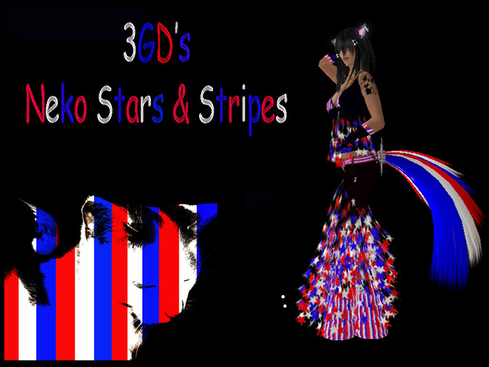 3GD's Neko Stars & Stripes  