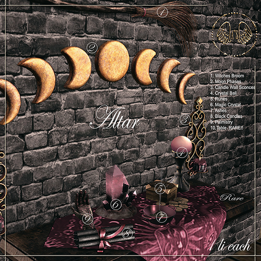 A*S ALTAR Full Set inc RARE