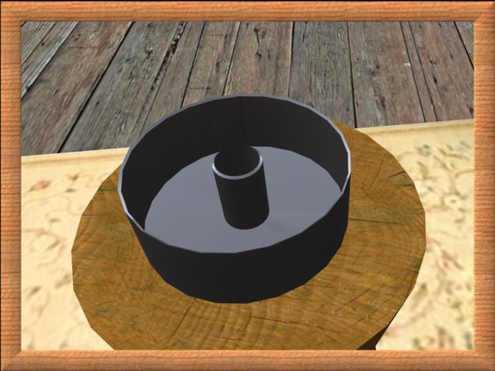Tube cake pan