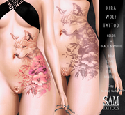 [SAM TATTOOS] KIRA - WOLF TATTOO