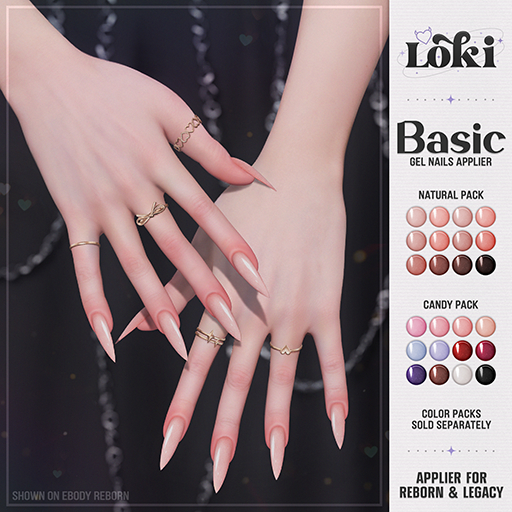 Loki - Basic Gel Nails Applier - FATPACK